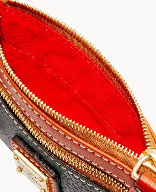 Dooney & Bourke småstens mønthylster JV0J4669 tilbehør brun tmoro