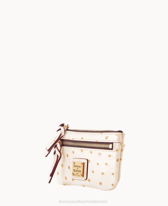 Dooney & Bourke struds lille møntkasse JV0J4721 tilbehør knogle