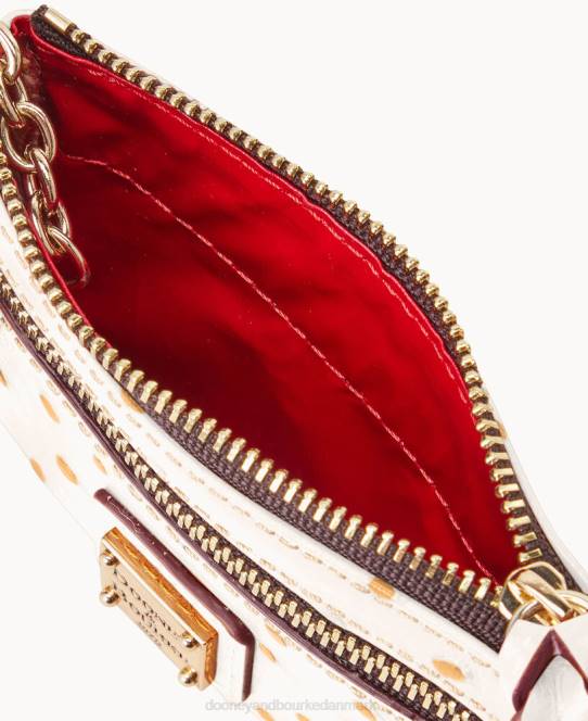 Dooney & Bourke struds lille møntkasse JV0J4721 tilbehør knogle