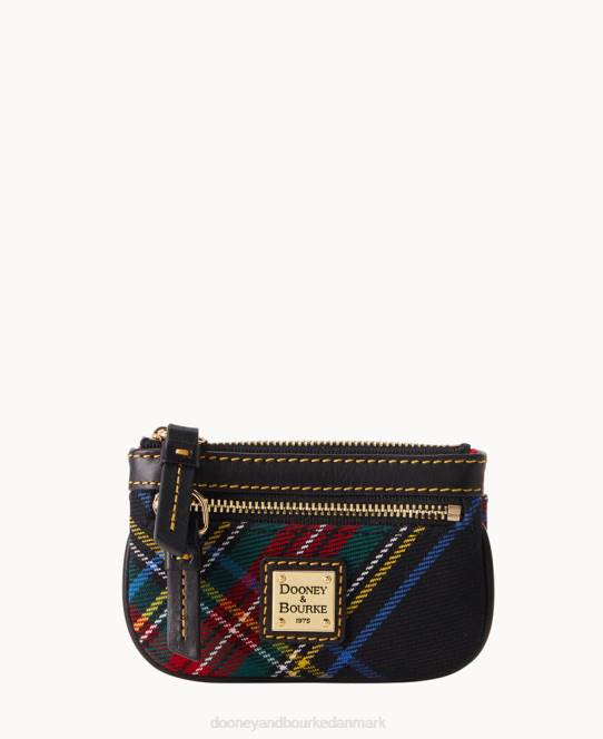 Dooney & Bourke tartan lille møntkasse JV0J4560 tilbehør sort