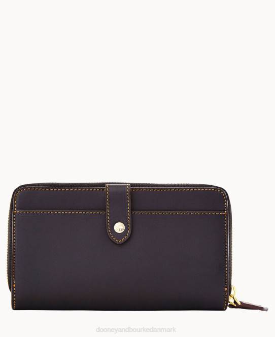 Dooney & Bourke alto stor dobbelt lynlåsorganisator JV0J4150 tilbehør sort