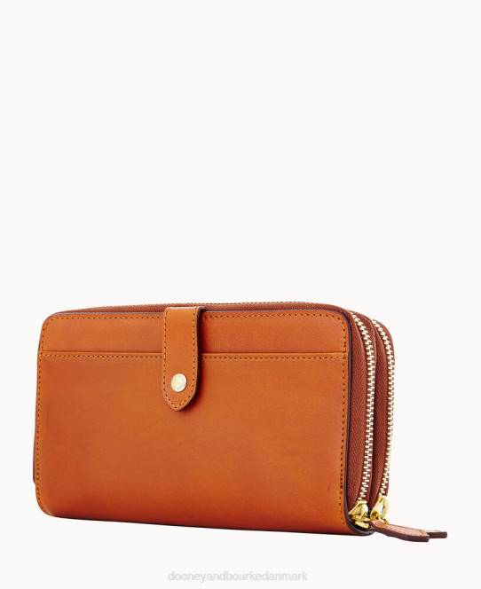 Dooney & Bourke alto stor dobbelt lynlåsorganisator JV0J4151 tilbehør sadel