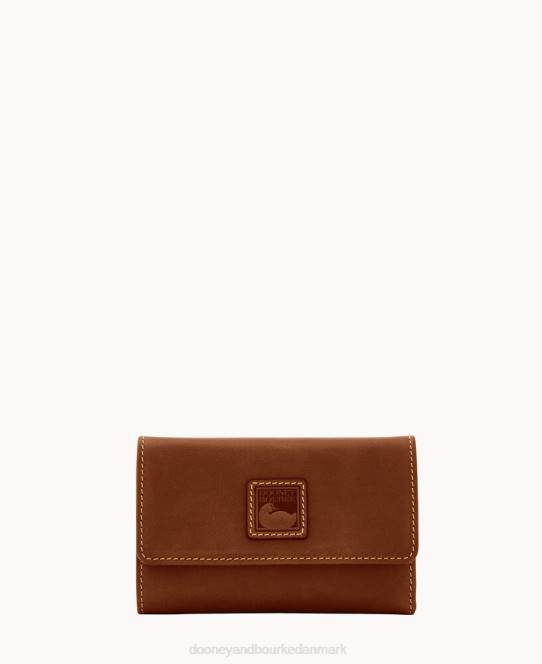 Dooney & Bourke florentinsk flap pung JV0J4107 tilbehør kastanje
