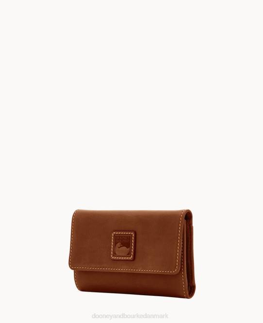 Dooney & Bourke florentinsk flap pung JV0J4107 tilbehør kastanje