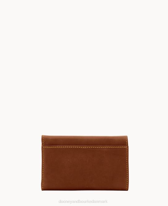 Dooney & Bourke florentinsk flap pung JV0J4107 tilbehør kastanje