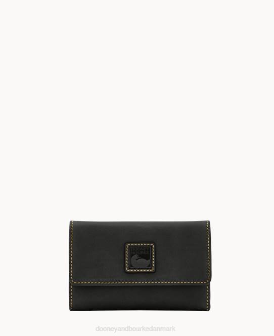 Dooney & Bourke florentinsk flap pung JV0J4108 tilbehør sort