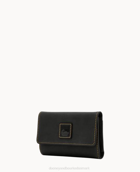 Dooney & Bourke florentinsk flap pung JV0J4108 tilbehør sort