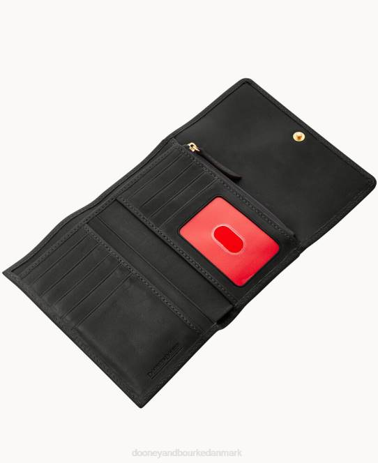 Dooney & Bourke florentinsk flap pung JV0J4108 tilbehør sort