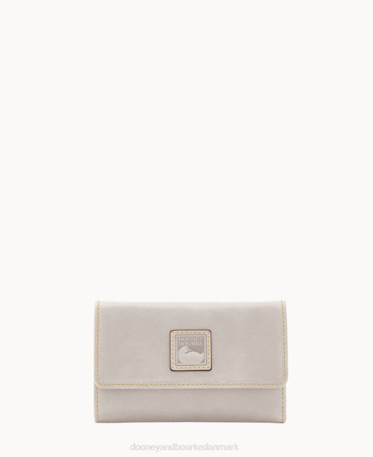 Dooney & Bourke florentinsk flap pung JV0J4110 tilbehør ecru