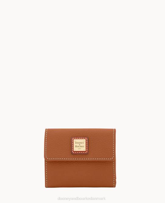 Dooney & Bourke lille flap pung med småsten JV0J4121 tilbehør karamel