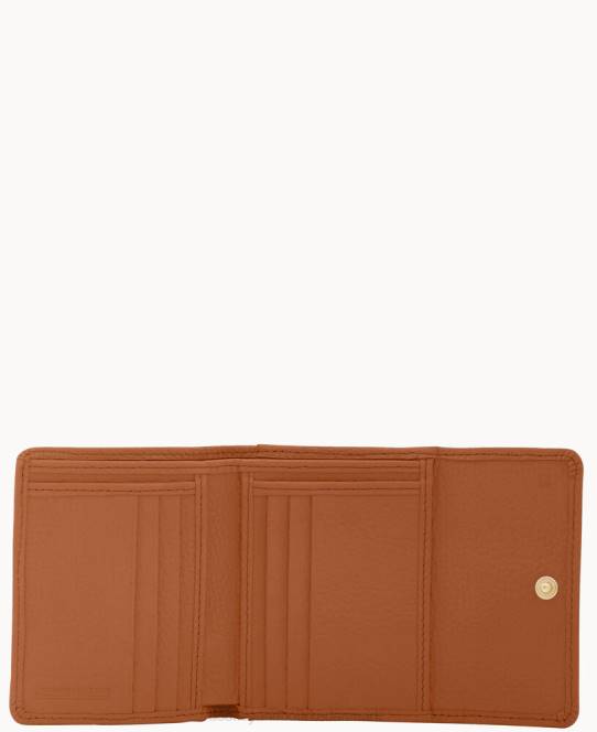 Dooney & Bourke lille flap pung med småsten JV0J4121 tilbehør karamel