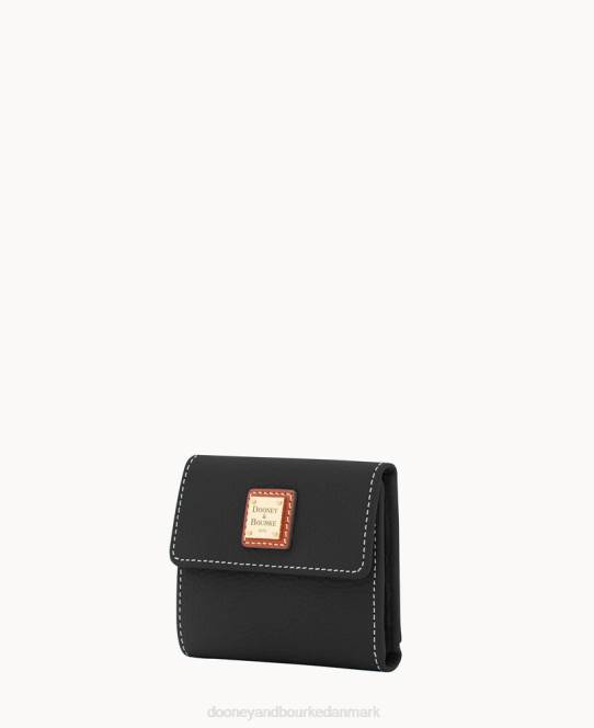 Dooney & Bourke lille flap pung med småsten JV0J4122 tilbehør sort