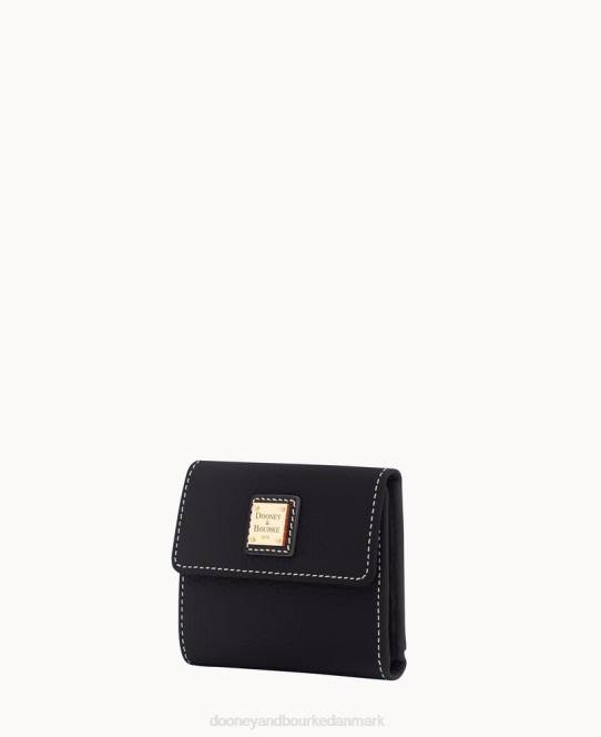 Dooney & Bourke lille flap pung med småsten JV0J4124 tilbehør sort