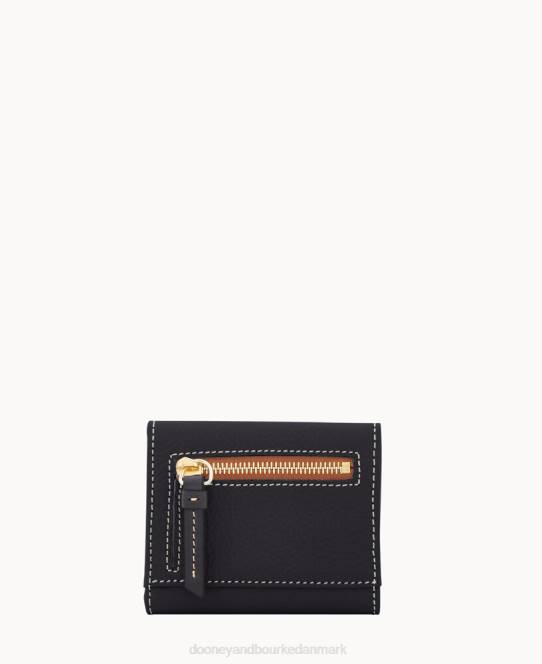 Dooney & Bourke lille flap pung med småsten JV0J4124 tilbehør sort
