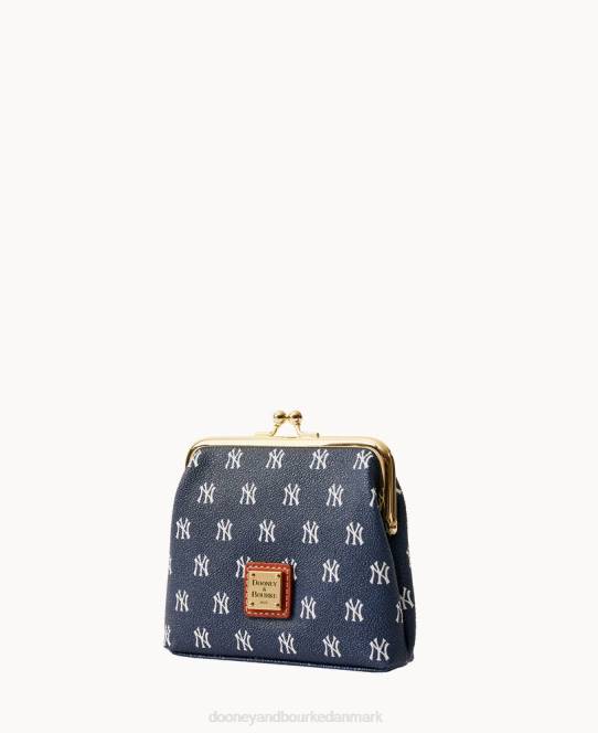 Dooney & Bourke mlb stor indrammet pung JV0J4745 tilbehør yankees