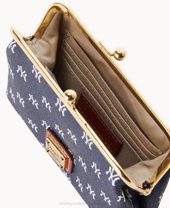 Dooney & Bourke mlb stor indrammet pung JV0J4745 tilbehør yankees