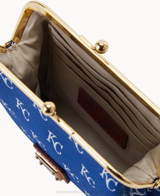 Dooney & Bourke mlb stor indrammet pung JV0J4757 tilbehør kongelige