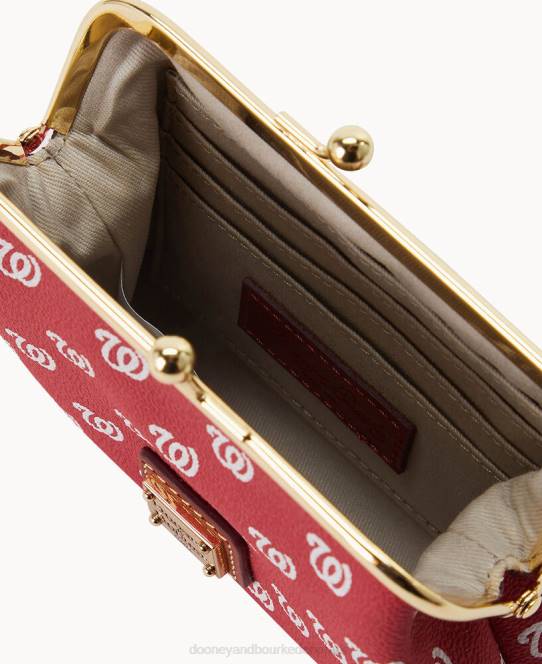 Dooney & Bourke mlb stor indrammet pung JV0J4761 tilbehør statsborgere