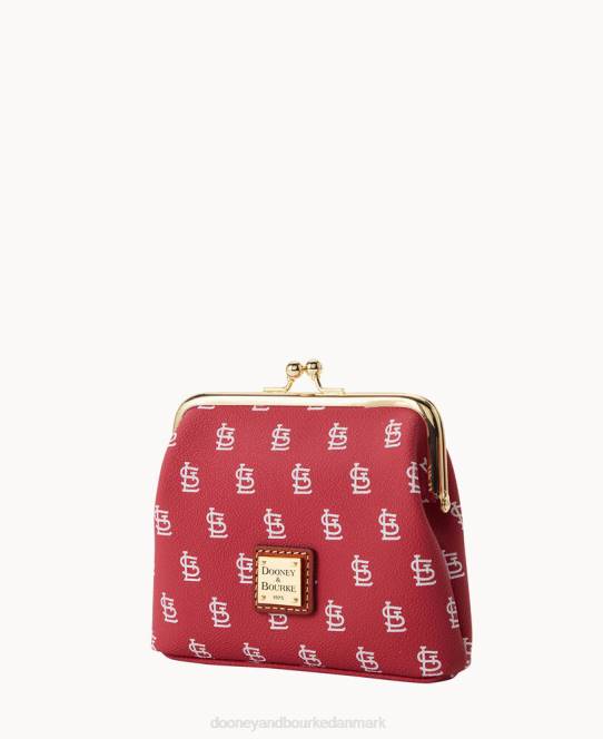 Dooney & Bourke mlb stor indrammet pung JV0J4762 tilbehør kardinaler