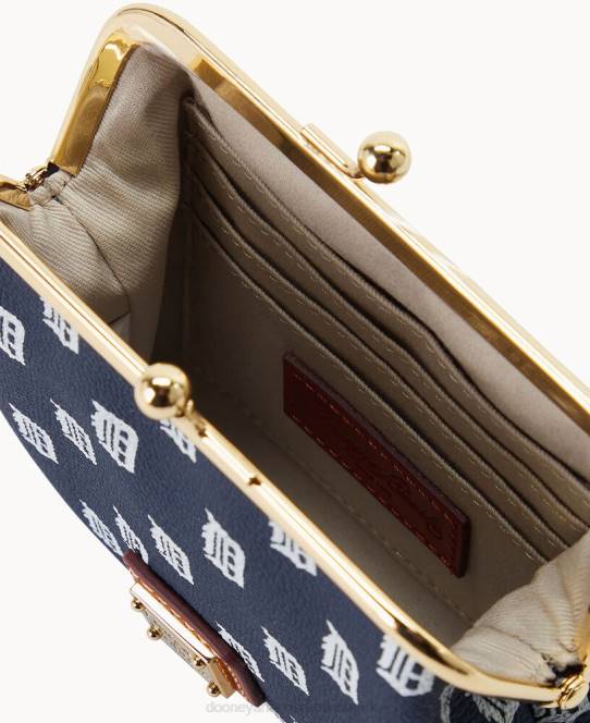 Dooney & Bourke mlb stor indrammet pung JV0J4763 tilbehør tigre