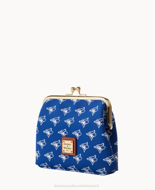 Dooney & Bourke mlb stor indrammet pung JV0J4765 tilbehør blåjaks