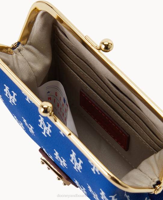 Dooney & Bourke mlb stor indrammet pung JV0J4766 tilbehør mets