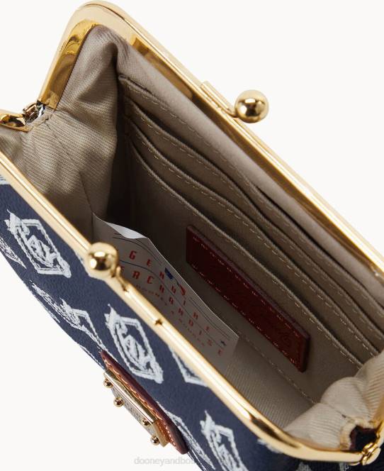 Dooney & Bourke mlb stor indrammet pung JV0J4769 tilbehør stråler