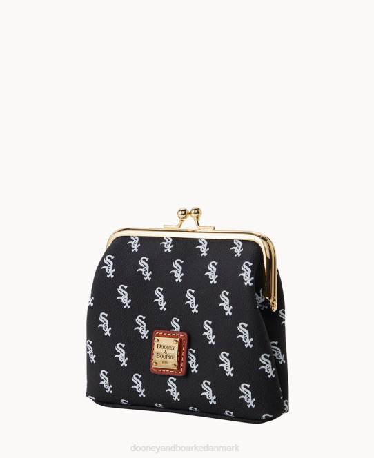 Dooney & Bourke mlb stor indrammet pung JV0J4779 tilbehør hvid sox