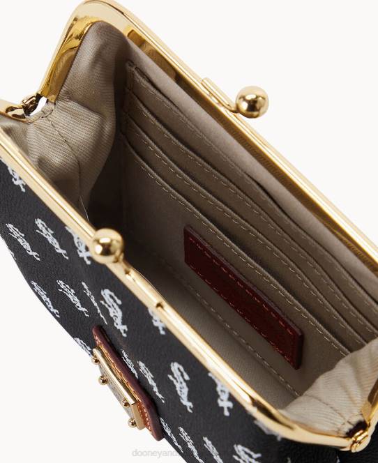 Dooney & Bourke mlb stor indrammet pung JV0J4779 tilbehør hvid sox