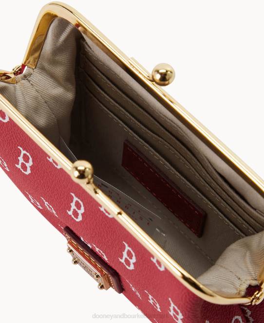 Dooney & Bourke mlb stor indrammet pung JV0J4783 tilbehør red Sox