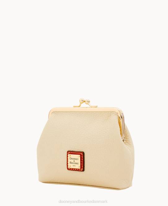 Dooney & Bourke rullestenskorn stor indrammet pung JV0J4854 tilbehør knogle