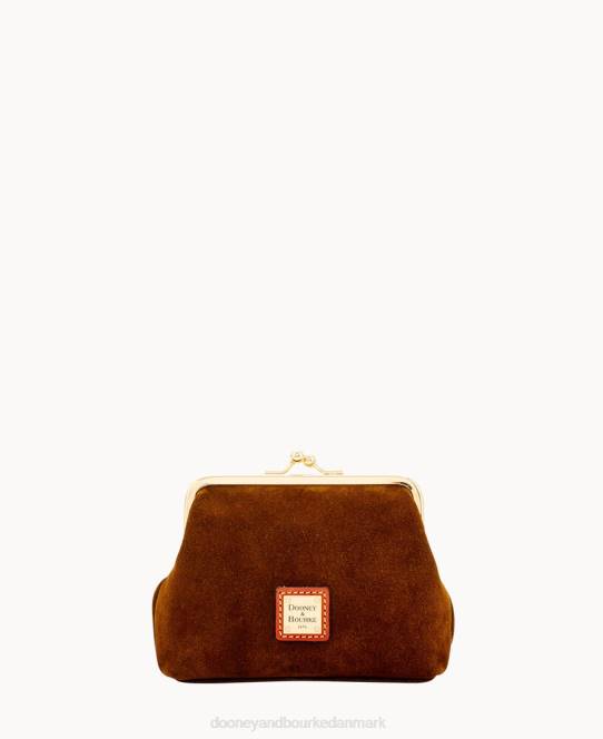 Dooney & Bourke ruskind pung med stor ramme JV0J4710 tilbehør oliven