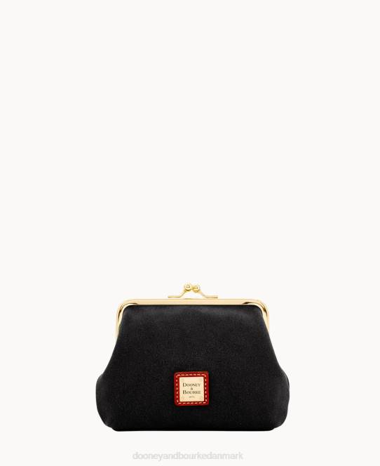 Dooney & Bourke ruskind pung med stor ramme JV0J4712 tilbehør sort