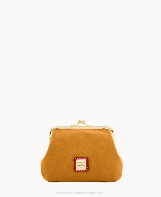 Dooney & Bourke ruskind pung med stor ramme JV0J4713 tilbehør gemse