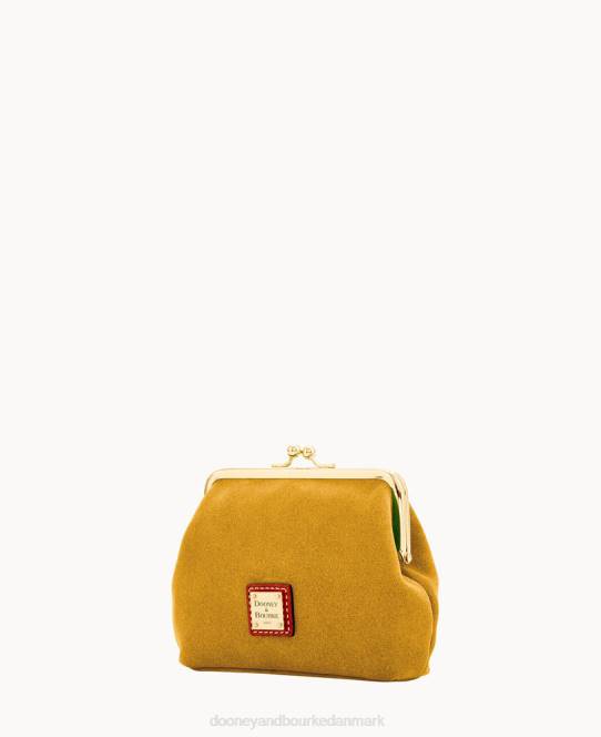 Dooney & Bourke ruskind pung med stor ramme JV0J4713 tilbehør gemse