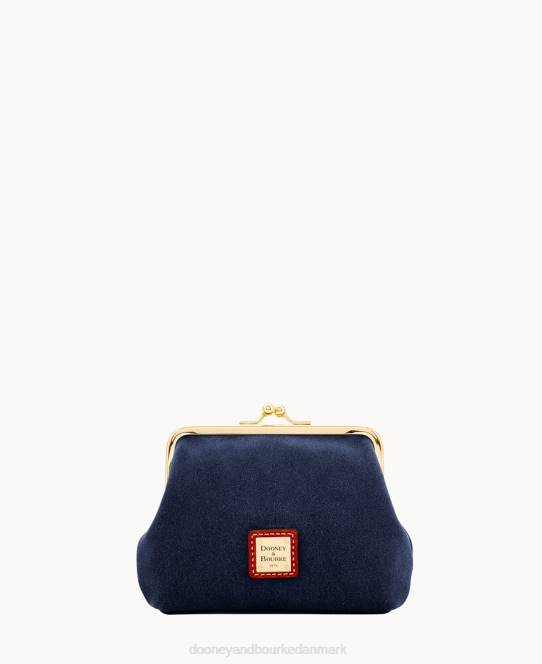Dooney & Bourke ruskind pung med stor ramme JV0J4714 tilbehør flåde