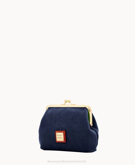 Dooney & Bourke ruskind pung med stor ramme JV0J4714 tilbehør flåde