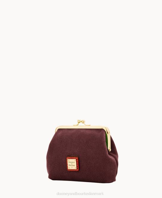 Dooney & Bourke ruskind pung med stor ramme JV0J4715 tilbehør vin