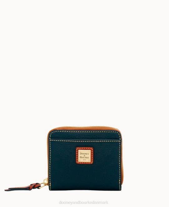 Dooney & Bourke småstens korn lille lynlås rundt JV0J4154 tilbehør sort