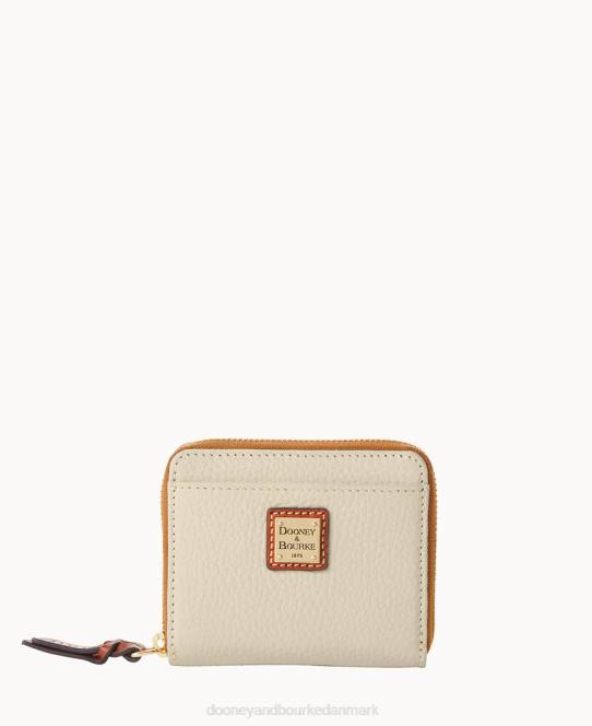 Dooney & Bourke småstens korn lille lynlås rundt JV0J4155 tilbehør knogle