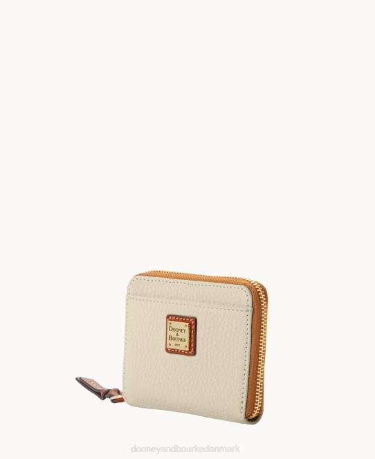 Dooney & Bourke småstens korn lille lynlås rundt JV0J4155 tilbehør knogle