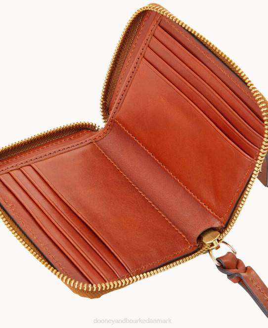 Dooney & Bourke småstens korn lille lynlås rundt JV0J4155 tilbehør knogle