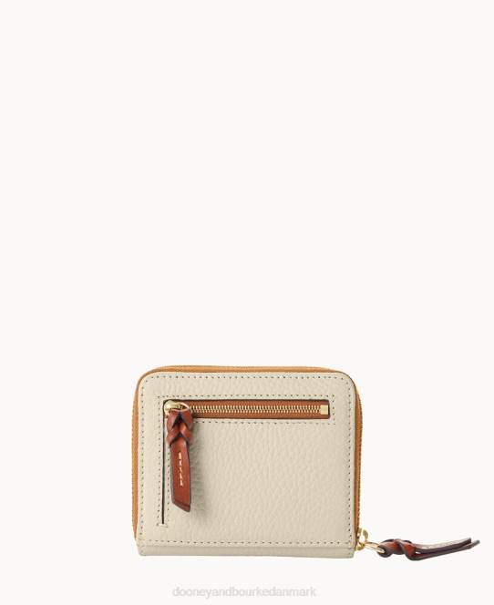 Dooney & Bourke småstens korn lille lynlås rundt JV0J4155 tilbehør knogle