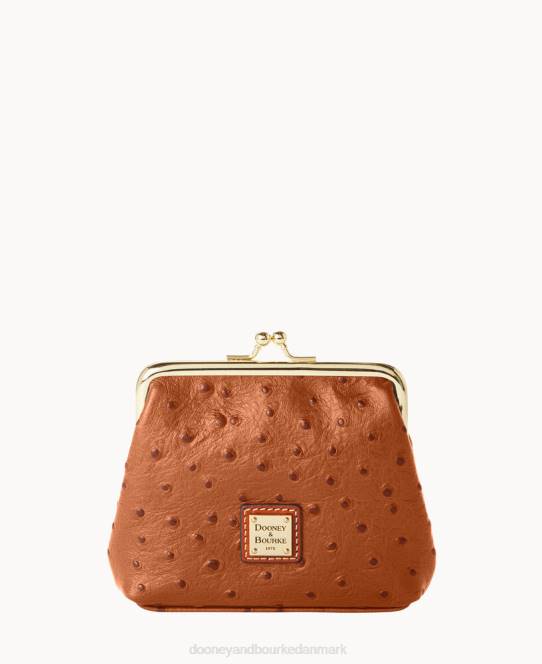 Dooney & Bourke struds stor rammepung JV0J4214 tilbehør karamel
