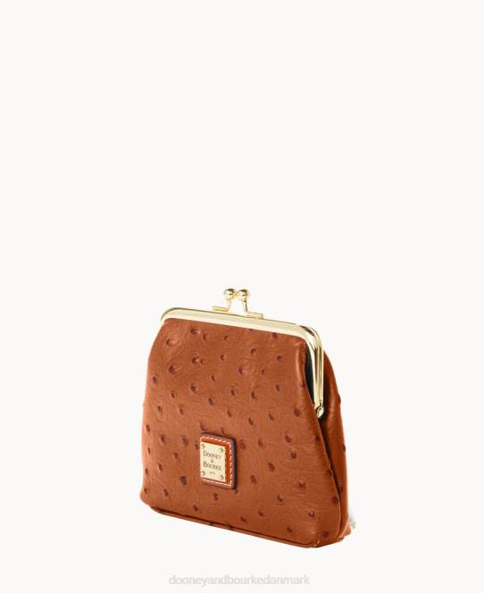 Dooney & Bourke struds stor rammepung JV0J4214 tilbehør karamel