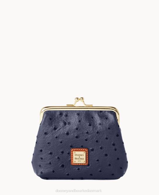 Dooney & Bourke struds stor rammepung JV0J4216 tilbehør stål blå