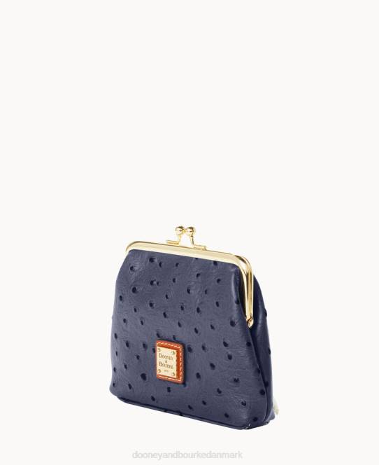 Dooney & Bourke struds stor rammepung JV0J4216 tilbehør stål blå