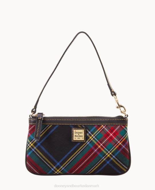 Dooney & Bourke tartan stort slankt armbånd JV0J4672 tilbehør sort