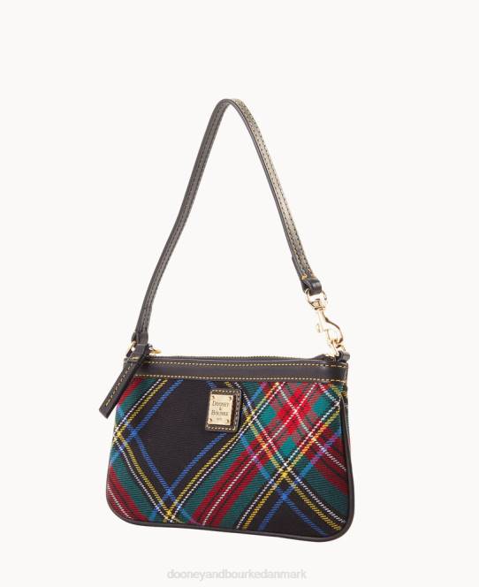 Dooney & Bourke tartan stort slankt armbånd JV0J4672 tilbehør sort