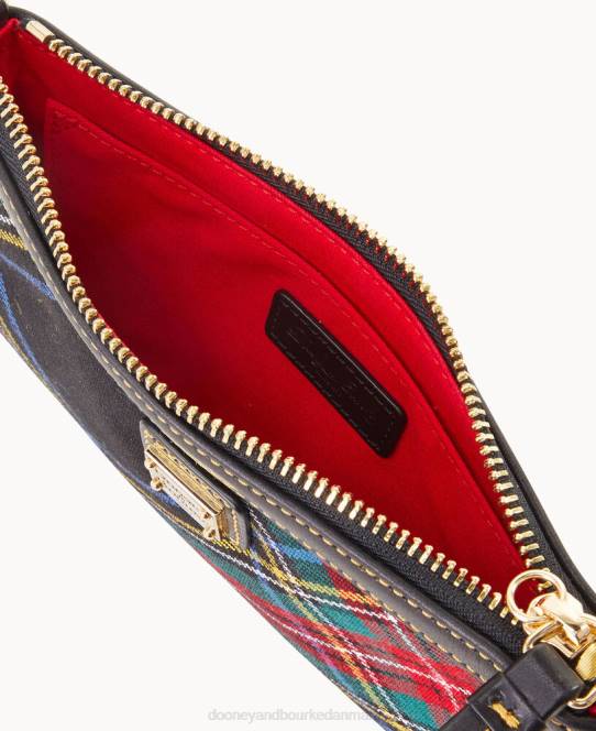 Dooney & Bourke tartan stort slankt armbånd JV0J4672 tilbehør sort